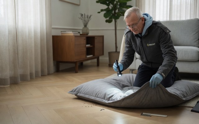 Professionele behandeling tegen vlooien in de woning